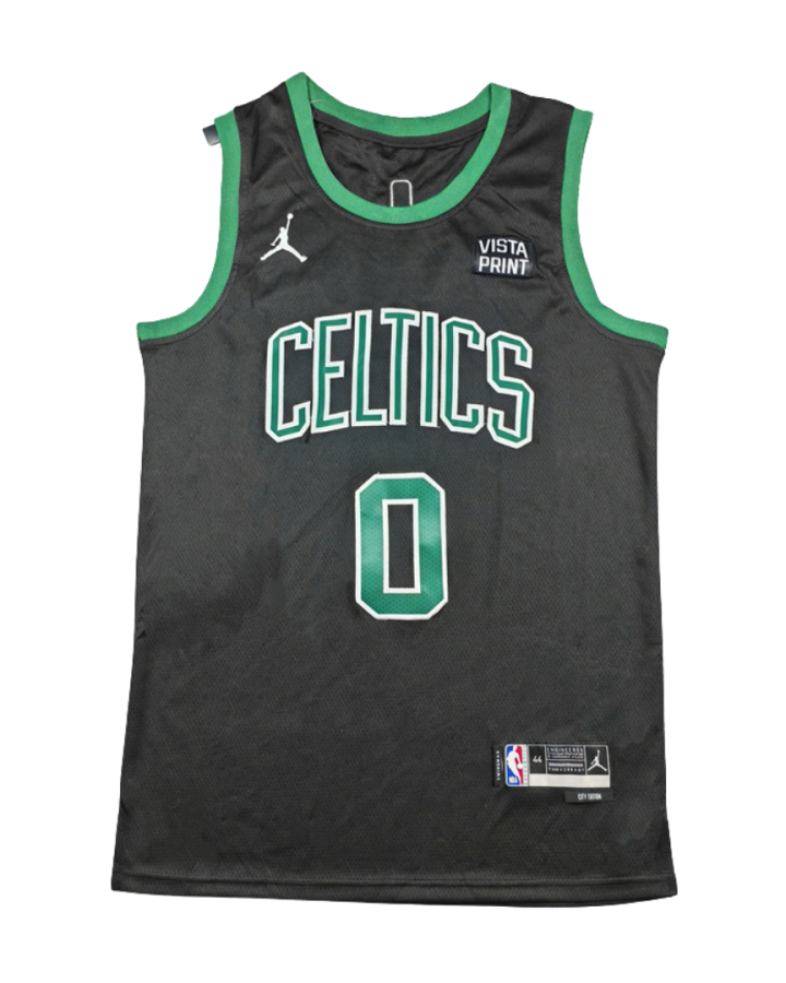 Boston Celtics Jayson Tatum 2023-24 Black Jersey #0