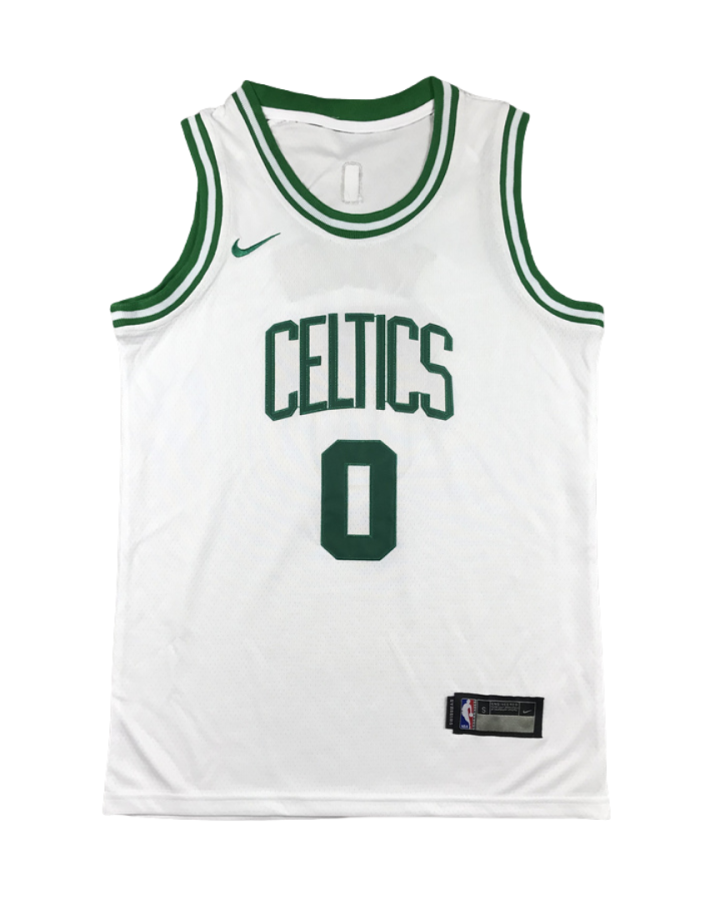 Boston Celtics Jayson Tatum 2023-24 White Jersey #0