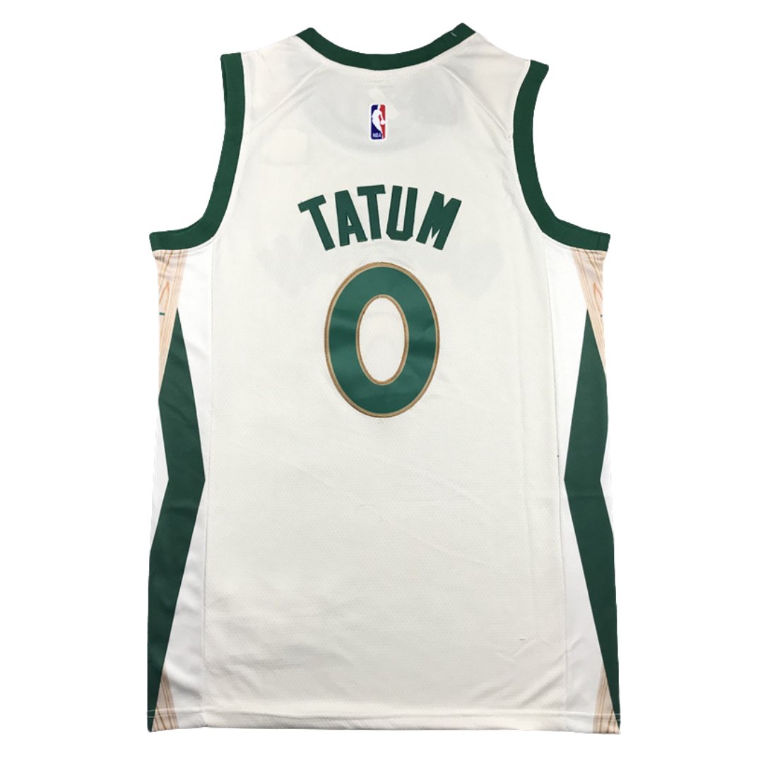 Boston Celtics Jayson Tatum City Edition 2021-22 White Jersey #0 Boston Celtics Jayson Tatum City Edition 2021-22 White Jersey #0 (1)