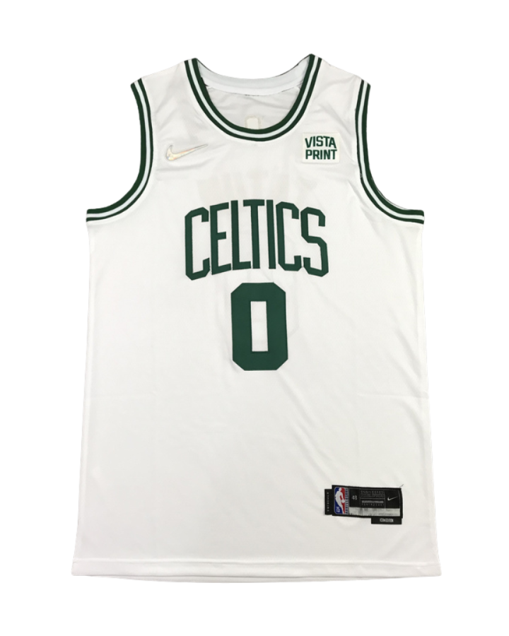 Boston Celtics Jayson Tatum Home 2021–22 White Jersey #0