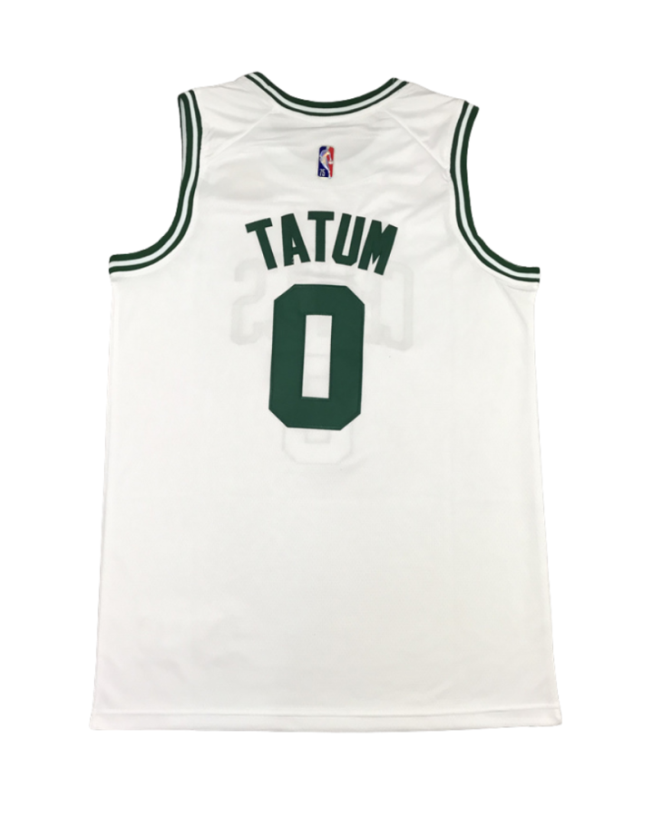 Boston Celtics Jayson Tatum Home 2021–22 White Jersey #0 (2)