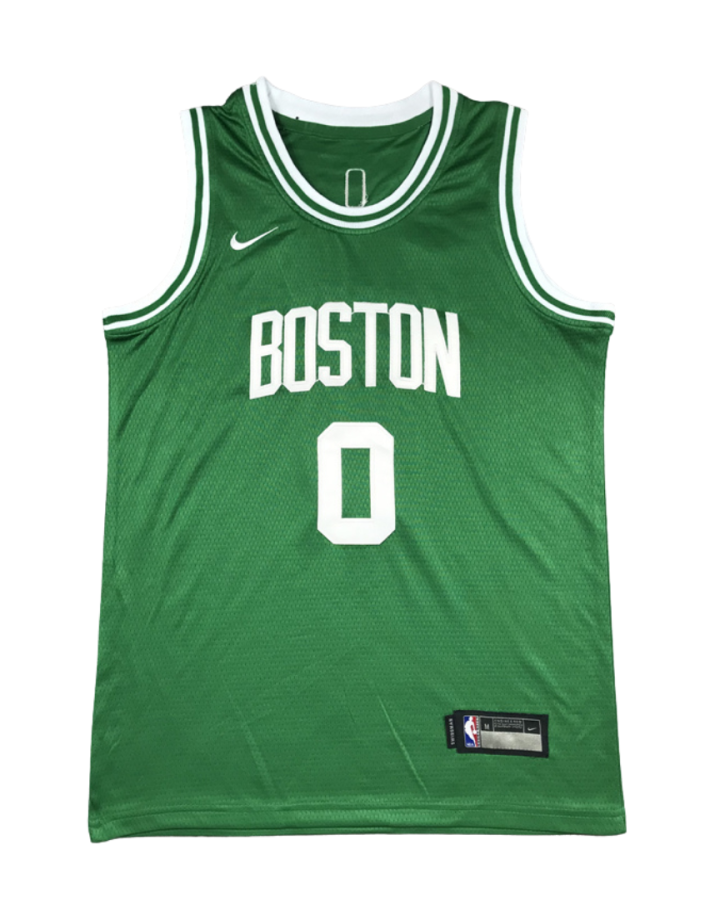 Boston Celtics Jayson Tatum Nike Edition 2023-24 Green Jersey #0