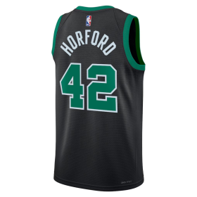 Boston Celtics Jordan Brand Vista Print Edition Jersey 2021-22 Black Jersey #42 (2)