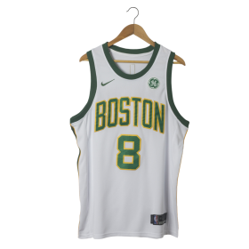 Boston Celtics Kemba Walker Icon Edition 2019-20 White Jersey #8