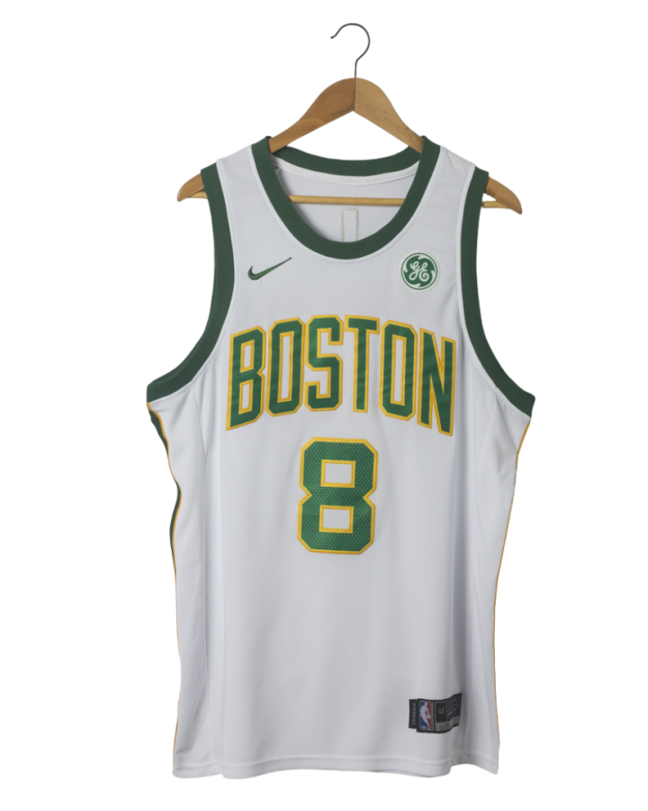 Boston Celtics Kemba Walker Icon Edition 2019-20 White Jersey #8