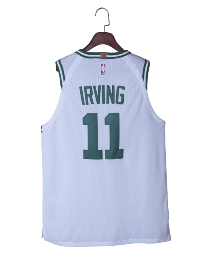 Boston Celtics Kyrie Irving Home 2017-18 White jersey #11 (2)