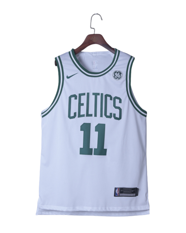 Boston Celtics Kyrie Irving Home 2017-18 White jersey #11