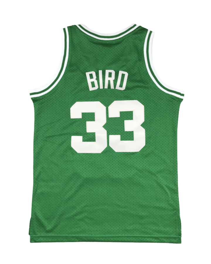 Boston Celtics Larry Bird 1985–86 Green Jersey #33 (1)