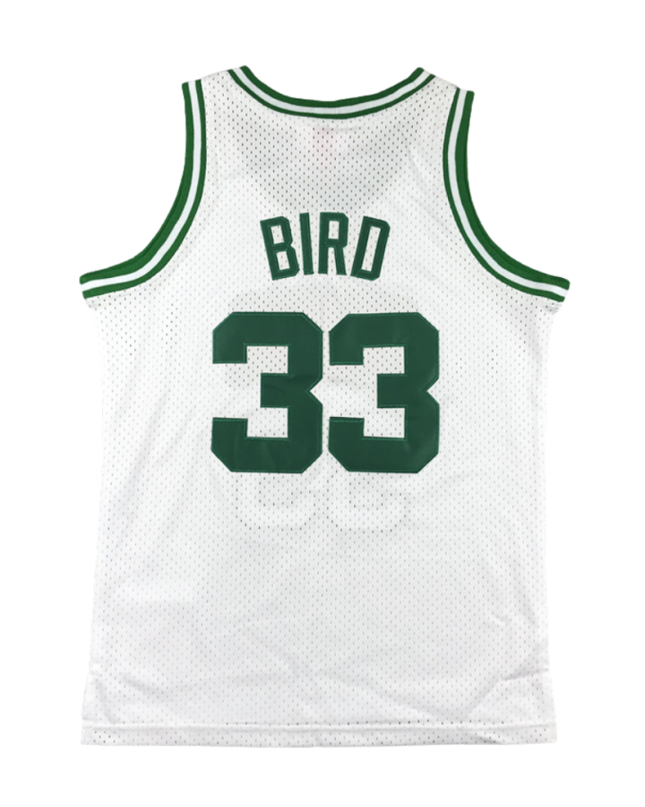 Boston Celtics Larry Bird Home 1985-86 White Jersey #33 (1)