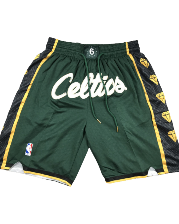 Boston Celtics Men's Basketball 2023-24 Dark Green Shorts