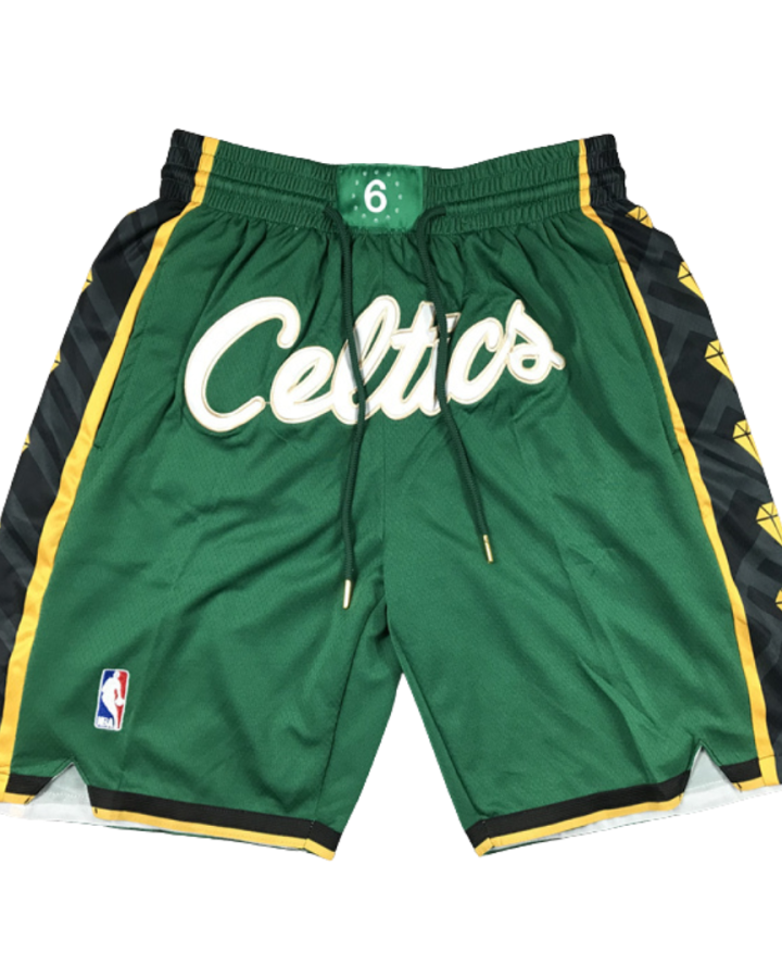 Boston Celtics Men's Basketball 2023-24 Green Shorts