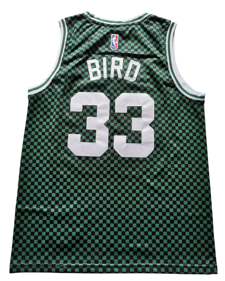 Boston Celtics Mitchell & Ness Hardwood Classics Edition 1985-86 Jersey Green #33 (1)