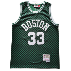 Boston Celtics Mitchell & Ness Hardwood Classics Edition 1985-86 Jersey Green #33