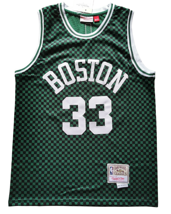 Boston Celtics Mitchell & Ness Hardwood Classics Edition 1985-86 Jersey Green #33