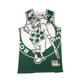 Boston Celtics NBA Finals 1985-86 Green Jersey #33