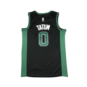 Boston Celtics Nike Autographed 2022-2023 Black Jersey #0