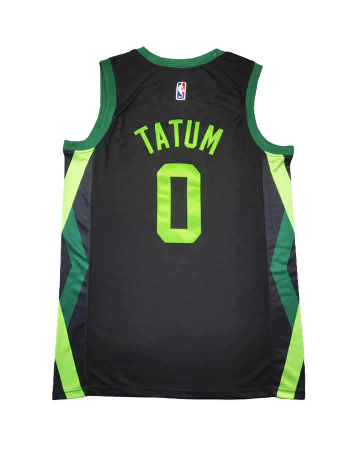 Boston Celtics Jaylen Brown City Edition 2020-21 Black Jersey #0