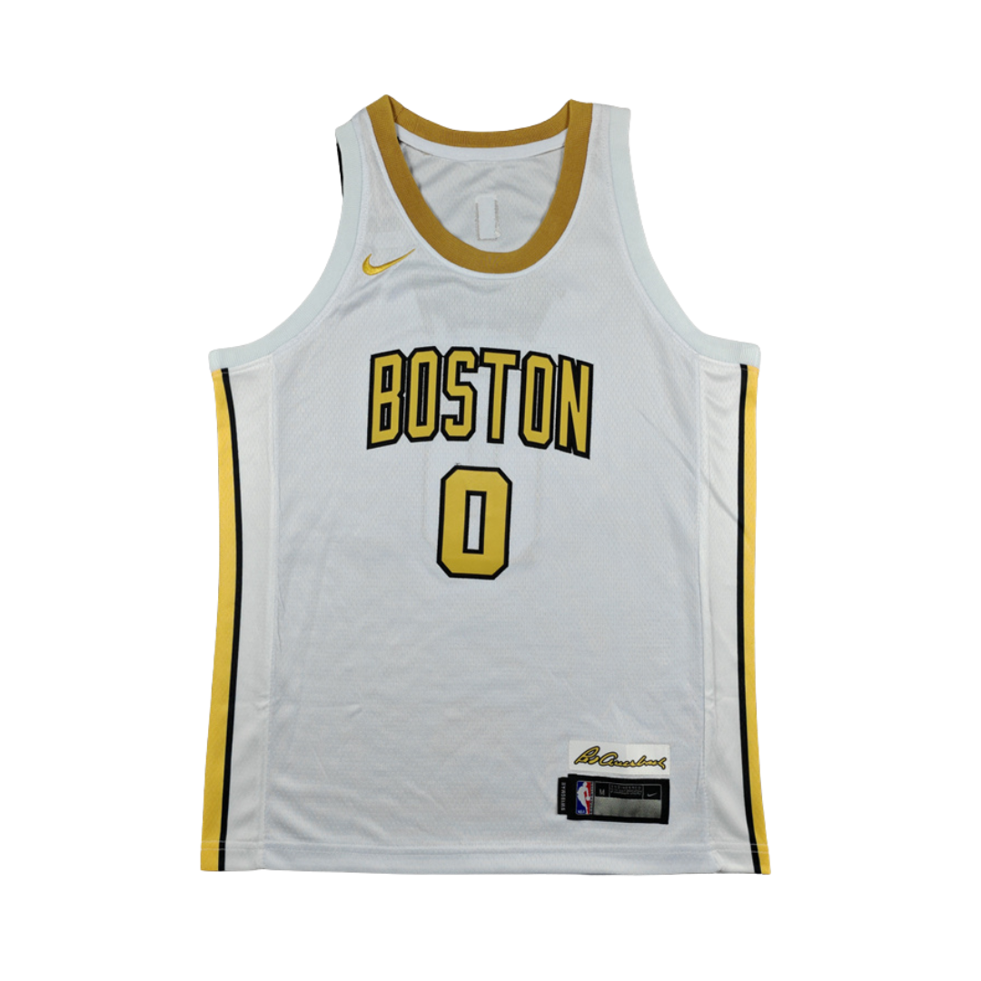 Boston Celtics Nike Basketball Edition 2023-24 White Jersey #0 Boston Celtics Nike Basketball Edition 2023-24 White Jersey #0