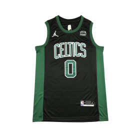 Boston Celtics Nike Jordan VistaPrint Edition 2022-2023 Black Jersey #0
