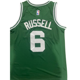 Boston Celtics Nike Vista Print Edition 2021-22 Green Jersey #6