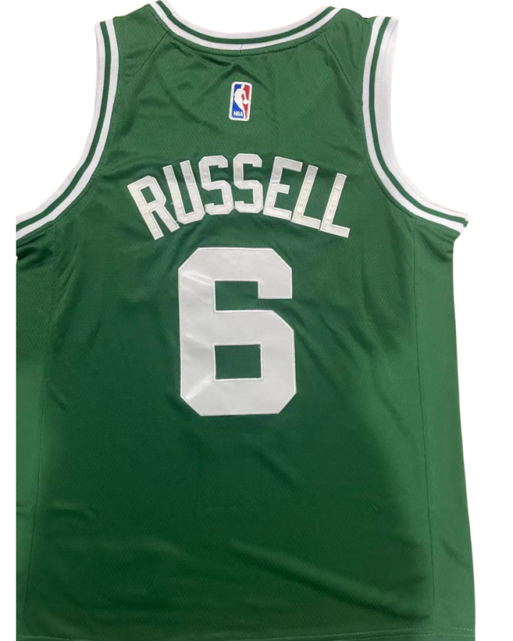 Boston Celtics Nike Vista Print Edition 2021-22 Green Jersey #6