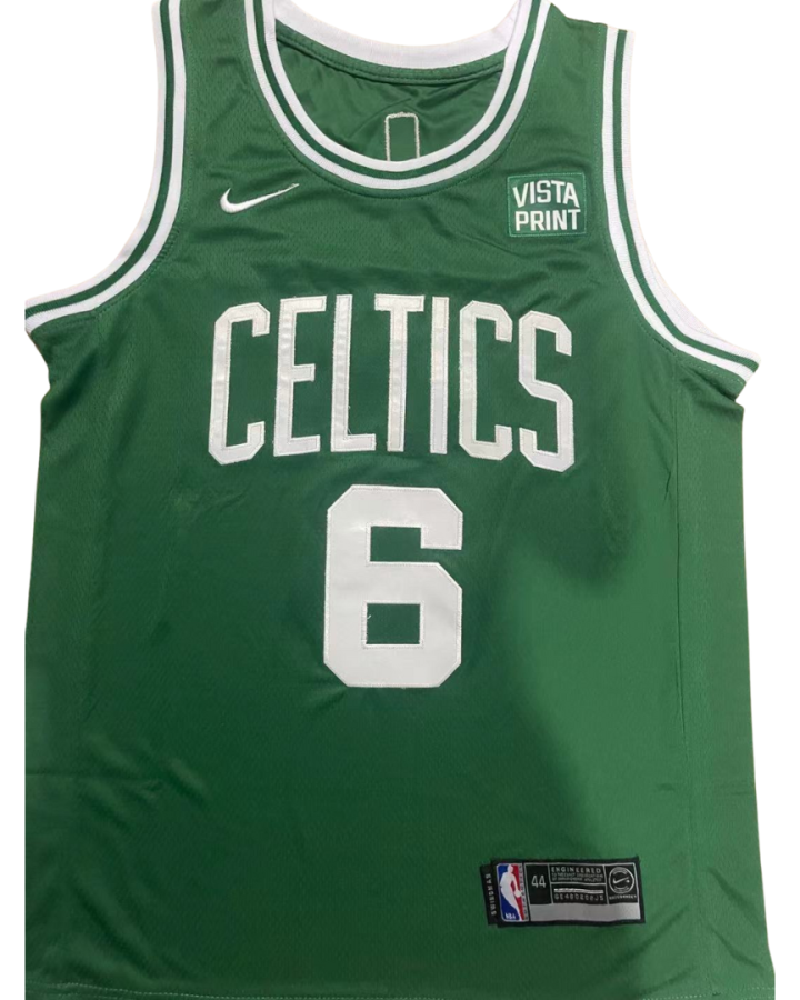 Boston Celtics Nike Vista Print Edition 2021-22 Green Jersey #6