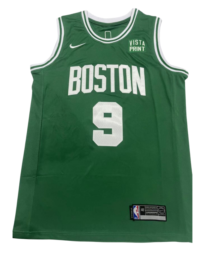 Boston Celtics Nike Vista Print Edition 2021-22 Green Jersey #9