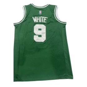 Boston Celtics Nike Vista Print Edition 2021-22 Green Jersey #9