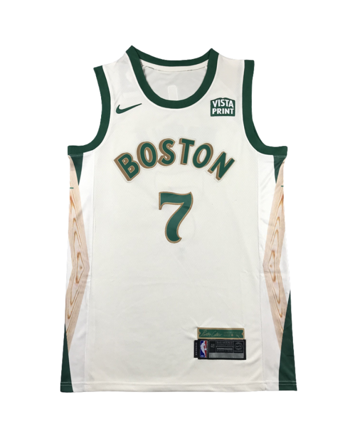 Boston Celtics Nike VistaPrint Edition 2022-23 White Jersey #7