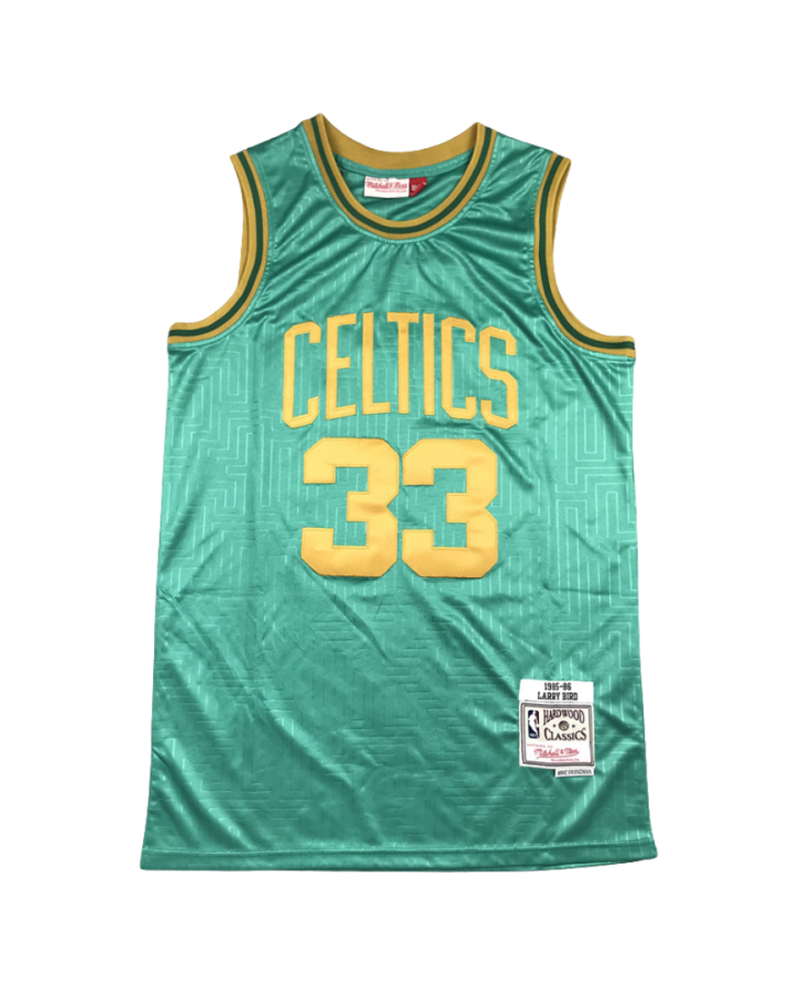 Boston Celtics Year of the Rat Special Edition 1985-86 Jersey #33
