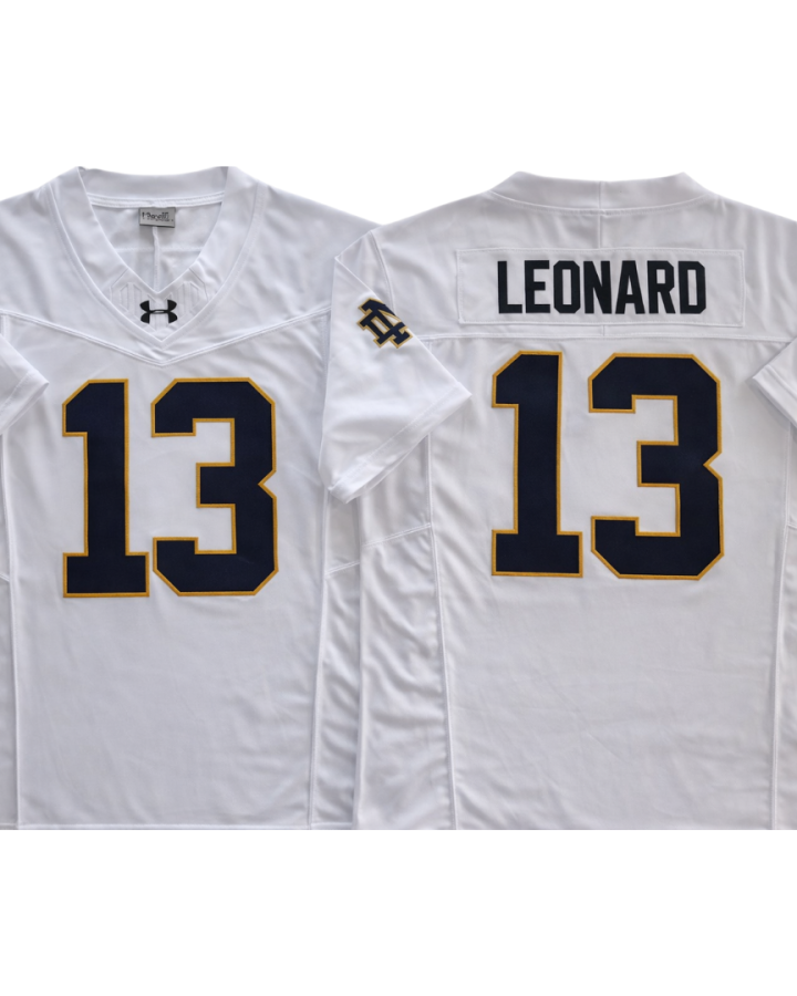 Notre Dame Fighting Irish Jersey White - #13