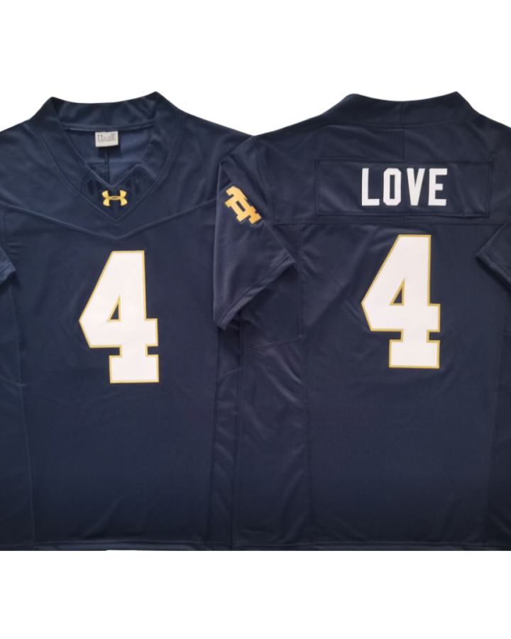 Notre Dame Fighting Irish Jersey Blue - #4