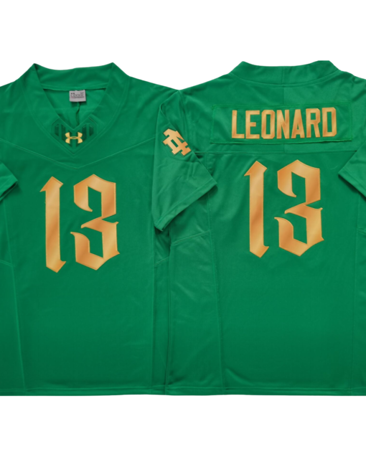 Notre Dame Fighting Irish Jersey Green - #13