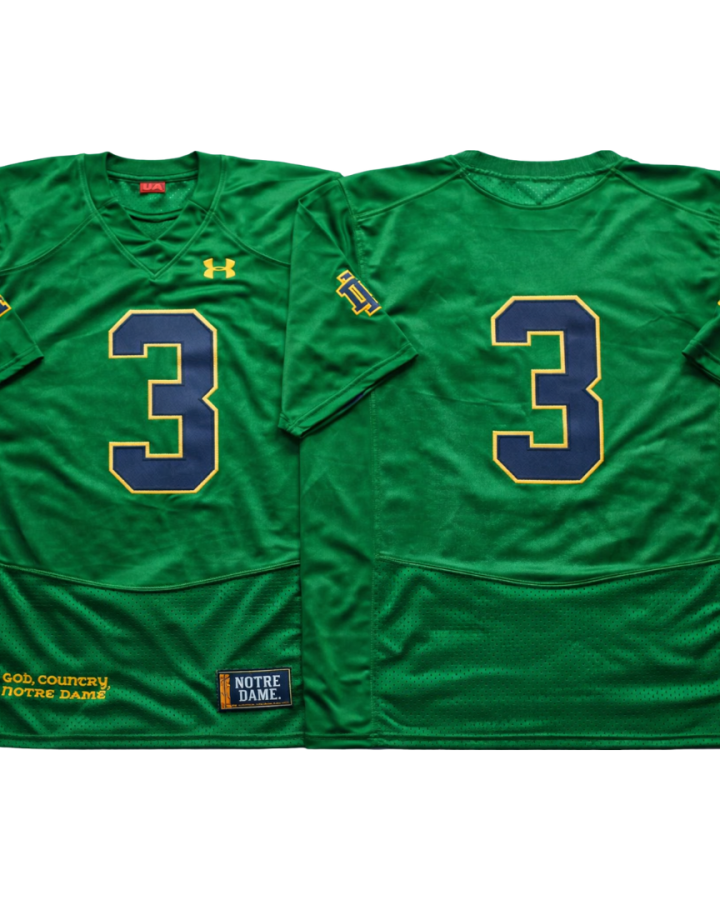 Notre Dame Fighting Irish Jersey Green - #3