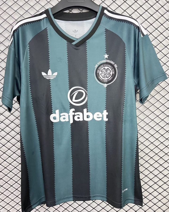 Celtic 2026/27 Adults Home Football Jersey – Green & Black