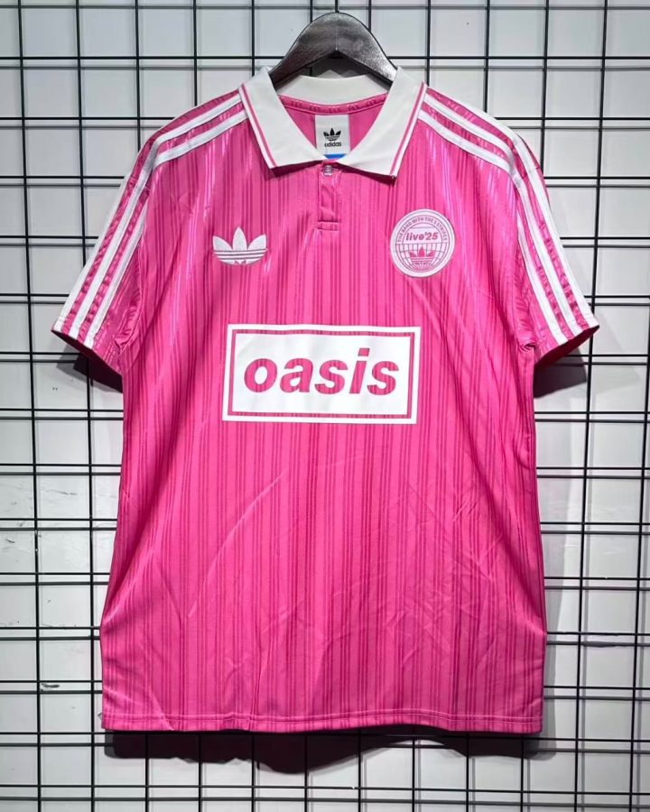 Oasis x Adidas Tour Jersey Pink