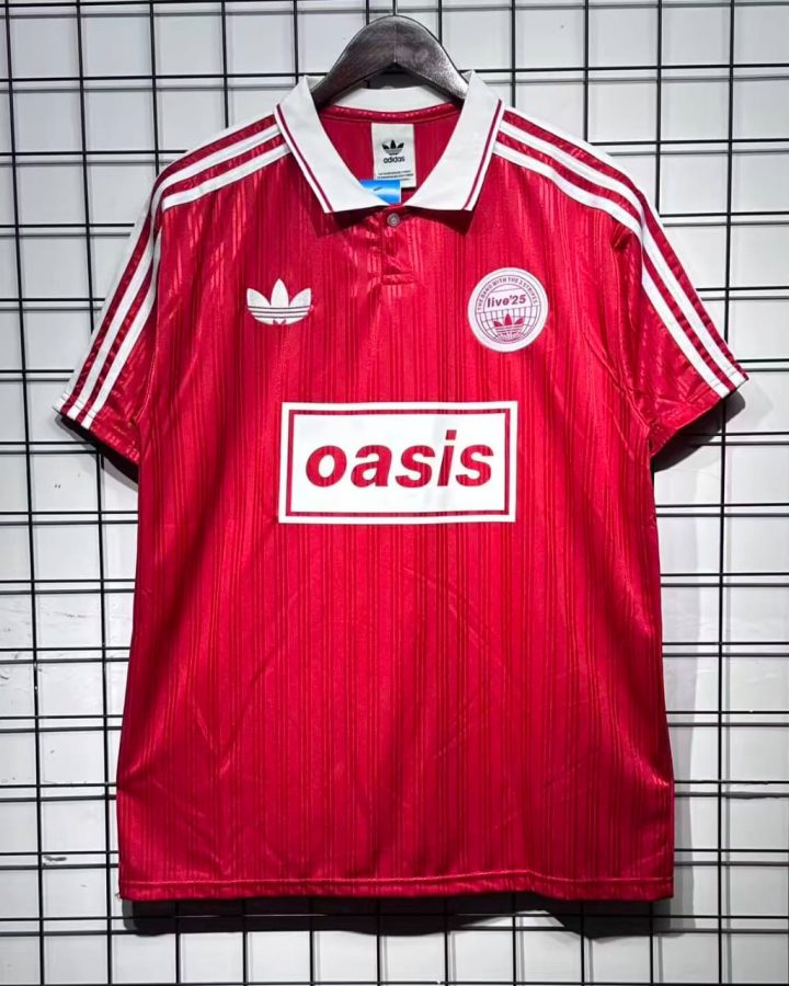 Oasis x Adidas Tour Jersey Red