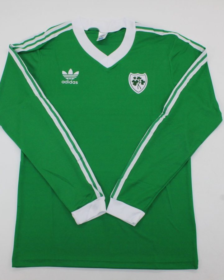 Retro Ireland 1986 Long Sleeve Jersey