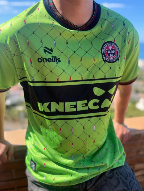 Bohemian FC x Kneecap Green Goalkeeper 2026 Jersey Bohemian FC x Kneecap Green Goalkeeper 2026 Jersey - Image 3