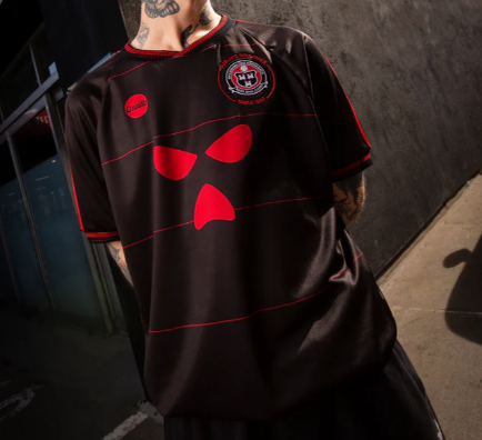 Alternative view of Bohemian FC x Kneecap Black Alternative 2026 Jersey