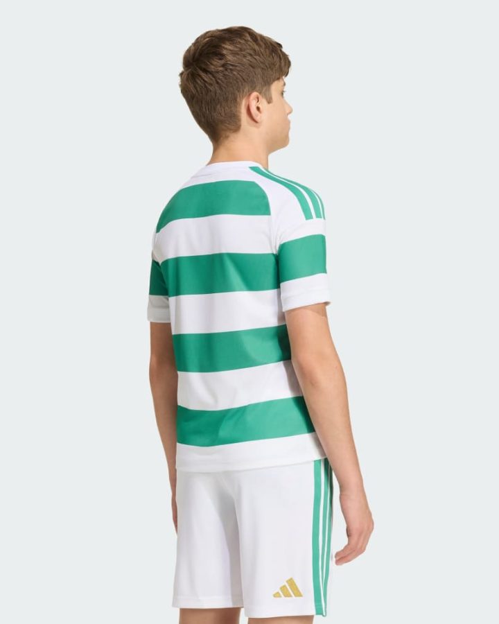 Celtic 2026-27 home kids kit, back