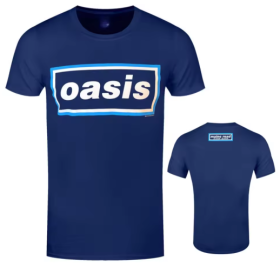 Oasis Maine Road Blue T-Shirt