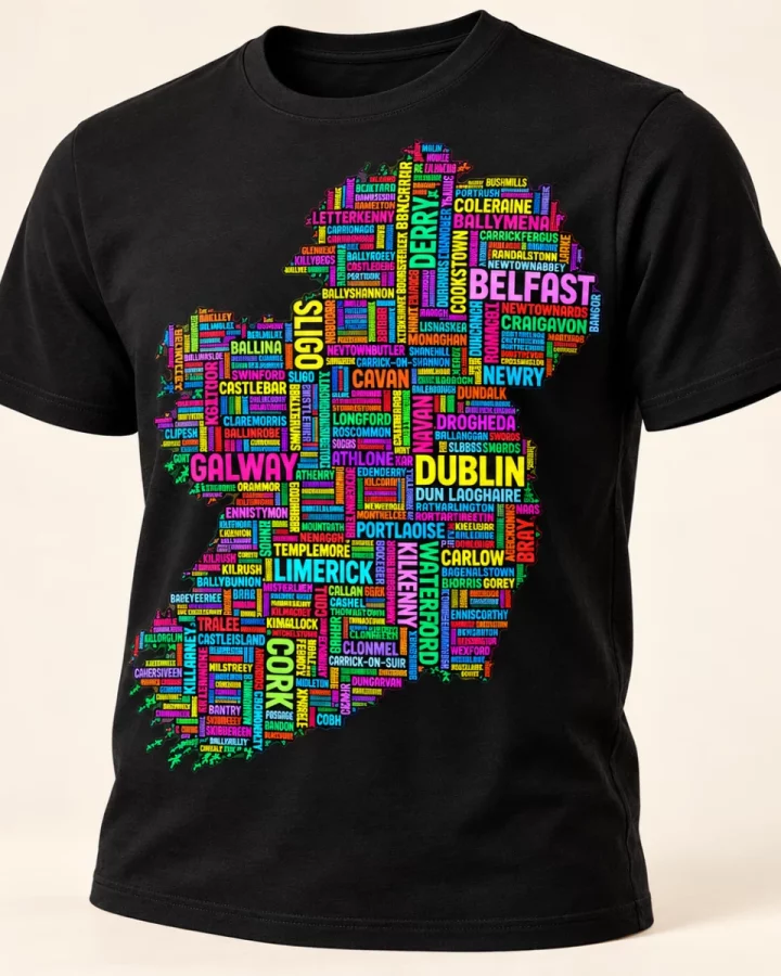 Ireland Typography T-Shirt