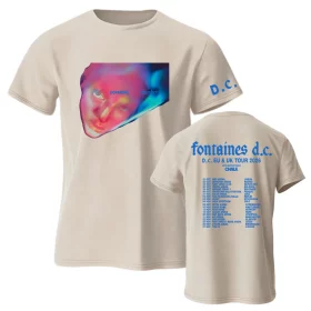 Fontaines D.C. Tour T-shirt colour option