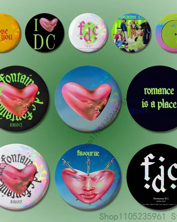 Fontaines D.C. Pin Badge – available designs