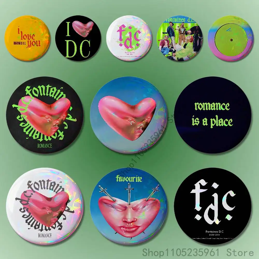 Fontaines D.C. Pin Badge Fontaines D.C. Pin Badge – available designs