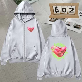 Fontaines D.C. Romance Zip-Up Hoodie