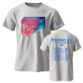 Fontaines D.C. T-shirt design detail