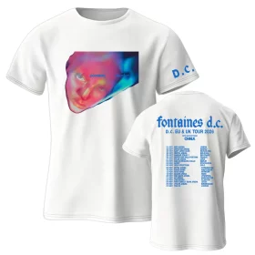 Fontaines D.C. Tour T-shirt variation