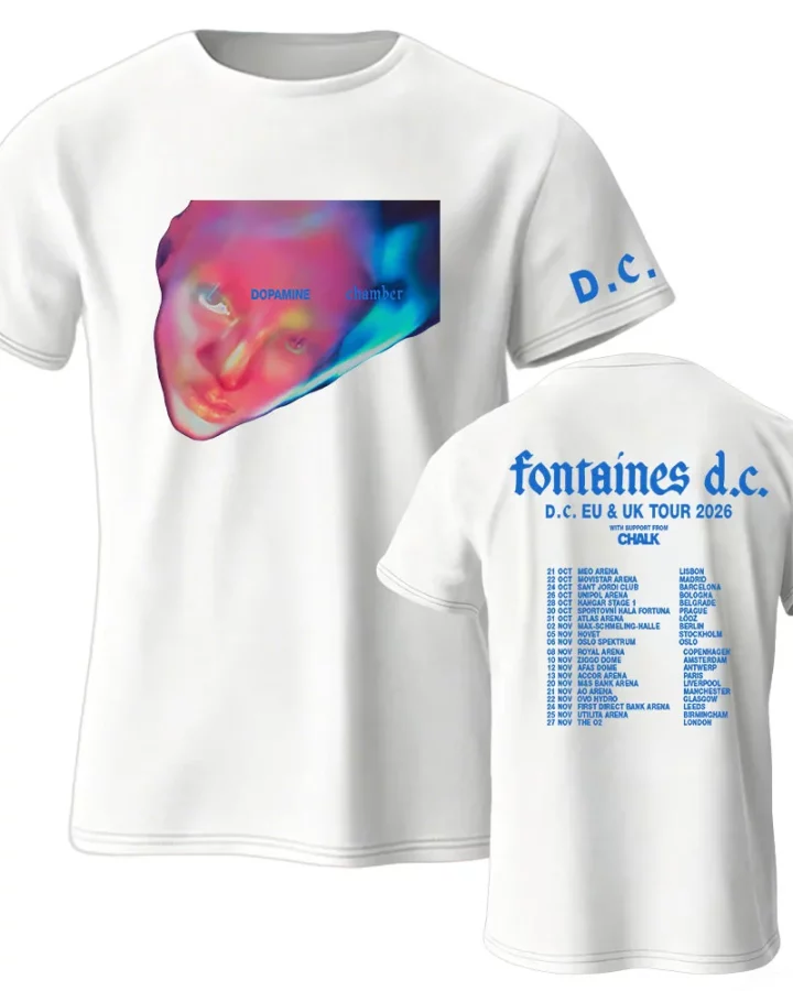 Fontaines D.C. Tour T-shirt variation